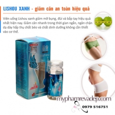 Thuốc giảm cân Lishou xanh chính hãng an toàn - lishou xanh - M157