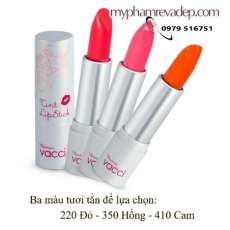 Son Vitamin dưỡng môi Vacci lâu phai tint lipstick - M161