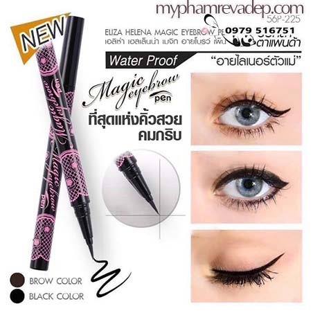 Bút lông kẻ mắt Thái Lan Magic eyebrow pen chính hãng - M172