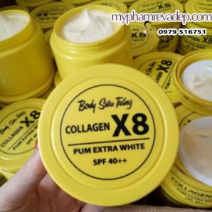Kem X8 Collagen dưỡng siêu trắng sáng - M219
