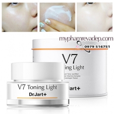 Kem dưỡng trắng tái tạo da Dr jart V7 toning Light - M22