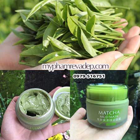 Mặt nạ trà xanh Matcha mud mask Laikou - M234