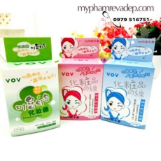 Hộp bông tẩy trang 100 miếng VOV - M263
