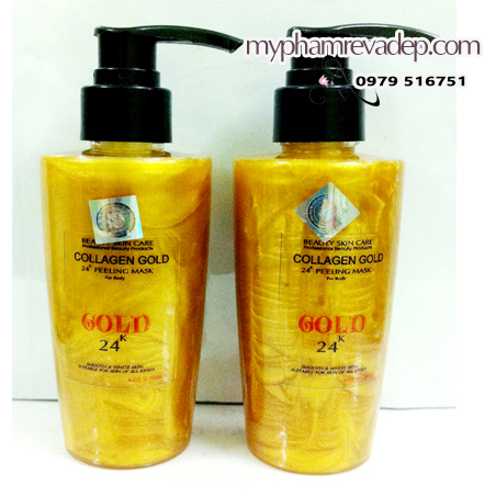 Gel lột 24k chai lớn có vòi