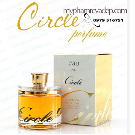 Nước hoa nữ Eau de Circle vàng 60ml - M335