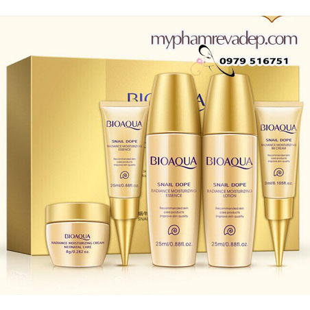 Set kem trắng da dưỡng ẩm BioAQua - M345