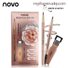 Bộ Chì Mày Định Hình 3 Kiểu Novo Fashion Brow - M354