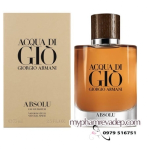 Nước hoa nam  Acqua Di Gio Absolu 100ml - M464