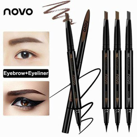 Chì kẻ NoVo 2in1 Makeup Seduce (1 đầu kẻ mày + 1 đầu kẻ mắt) - M476