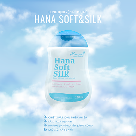 Dung dịch vệ sinh phụ nữ Hana soft milk 150g - M555