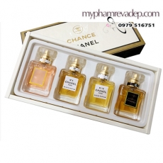 Set 4 chai nước hoa Chanel mini 5ml - M58