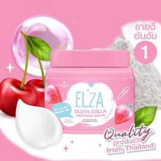 Kem dưỡng thể trắng da toàn thân Thái Lan chính hãng Elza Gluta Colla Whitening Cream 200ml - M631