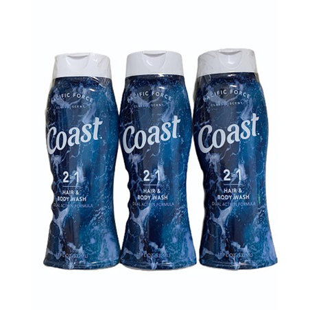 Gel tắm gội toàn thân 2in1 Coast 532ml - M650