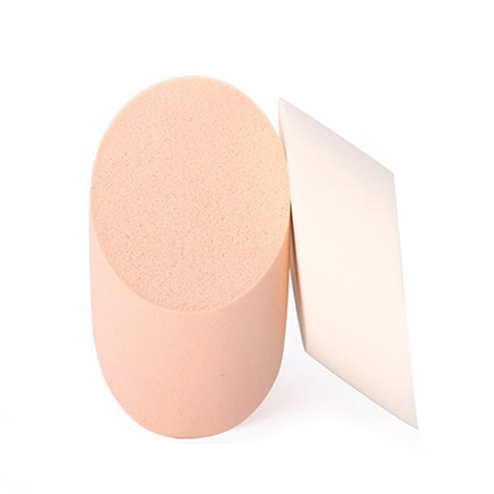 Bịch 2 bông mút tàn kèm nền hình xúc xích Powder Puff - M671