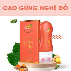 Thanh Lăn Cao Gừng Nghệ Đỏ Tan Mỡ Nhanh Chóng - M734