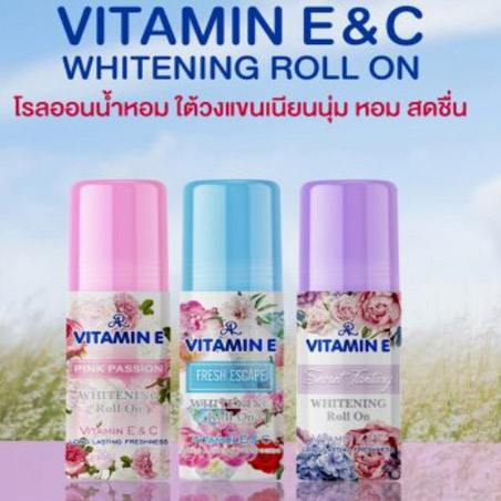 Lăn nách Aron Vitamin E Whitening Thái Lan - M740