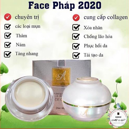 Kem face Pháp A mẫu mới giúp giảm thâm nám trắng da - M751