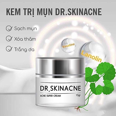 Kem tri mun dr skinacne chinh hang