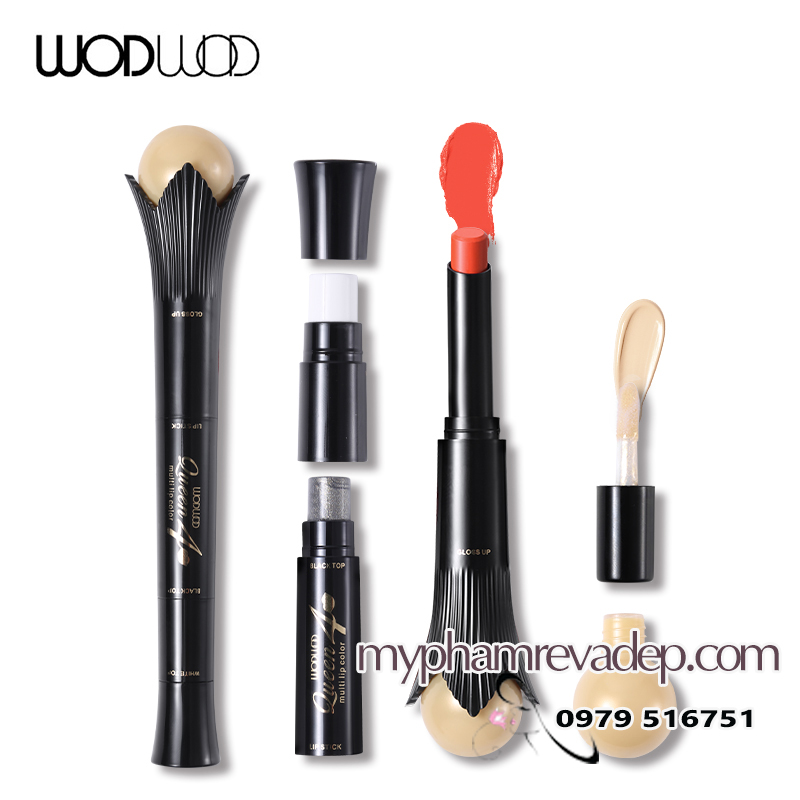 WODWOD-4-In-1-DIY-Queens-Lipstick-Makeup-Magical-Moisturizing-Chilli-Rouge-Lip-Balm-With-Lipgloss