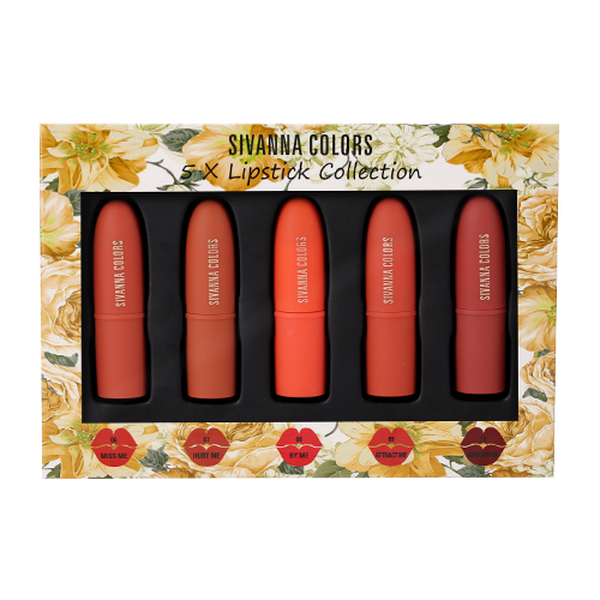 Set-Son-Sivanna-5X-Lipstick-Collection-HF398